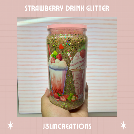 Strawberry Drink Glitter